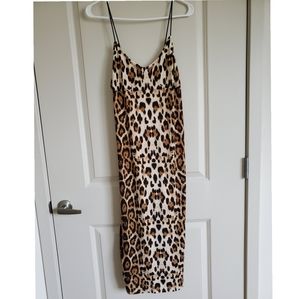 Never Worn- Cheetah Print Dress
